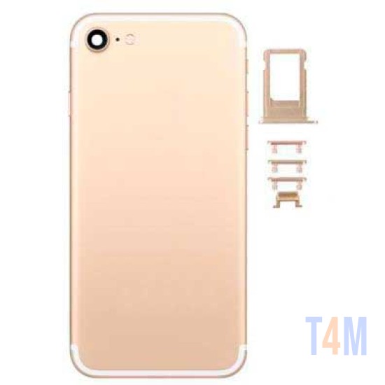 TAMPA TRASEIRA COMPLETO APPLE IPHONE 7 (4.7") DOURADO